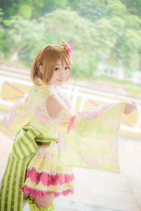 [国内Cosplay]ID0133 [CosPlay] 2015.10 No.233 LOVELIVE 小泉花阳 浴衣觉醒ver [15P10.2M]