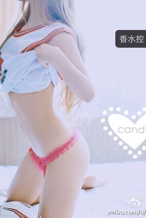 [微博网红]ID0014 Candy刘美辰[464P] 001--性感提示：美丽动人尤物睡衣美女名媛